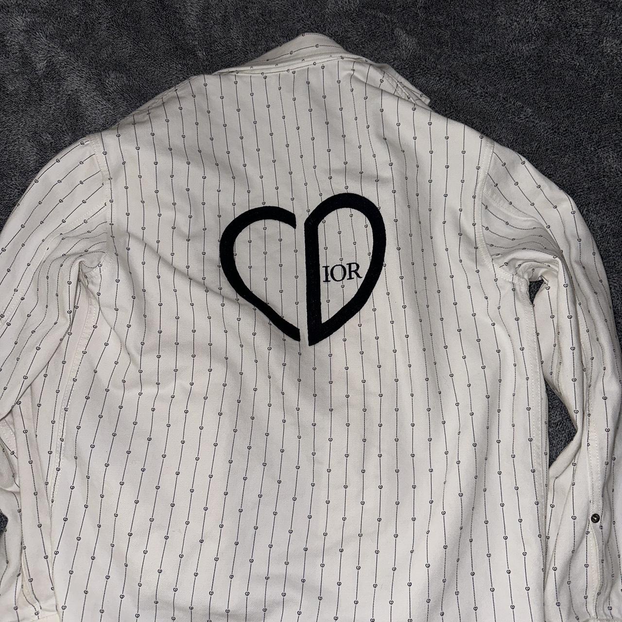 幸せなふたりに贈る結婚祝い Dior Pinstriped “CD Heart” Jacket Size | Depop ジャケット・アウター