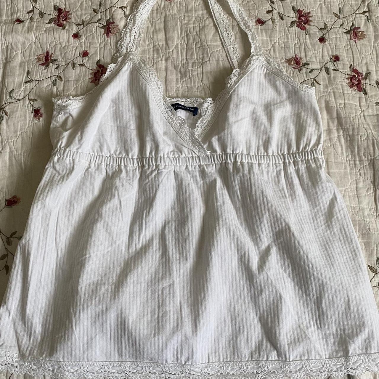 Brandy Melville Edith lace tank - i'm obsessed - Depop