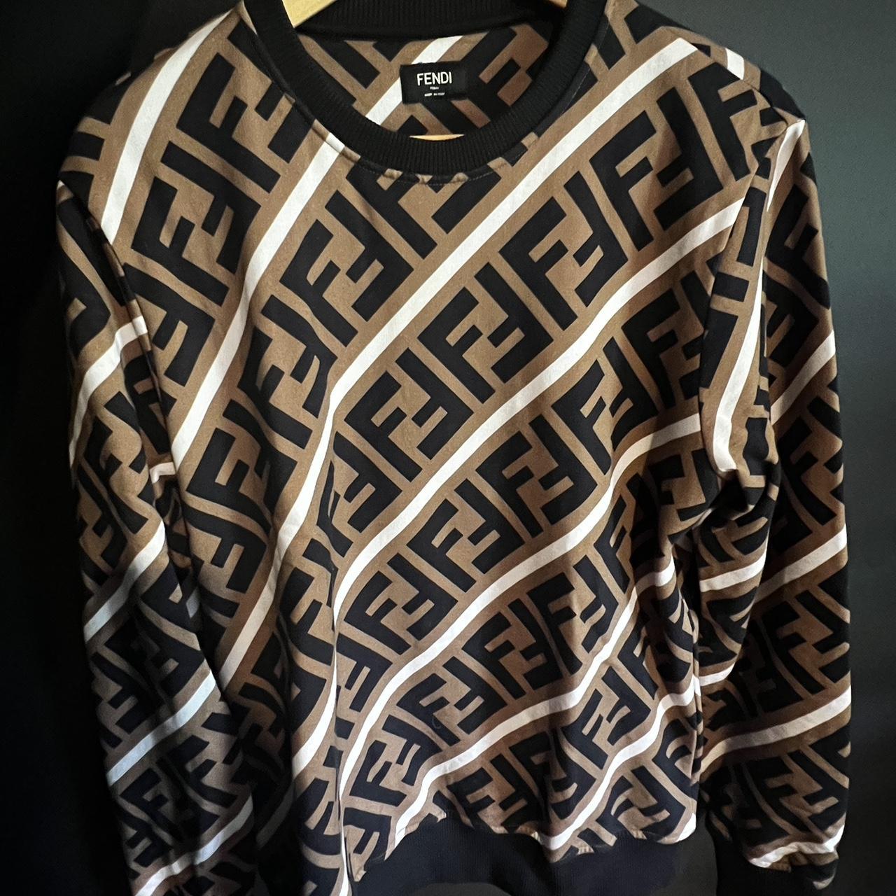 Fendi print sweatshirt online