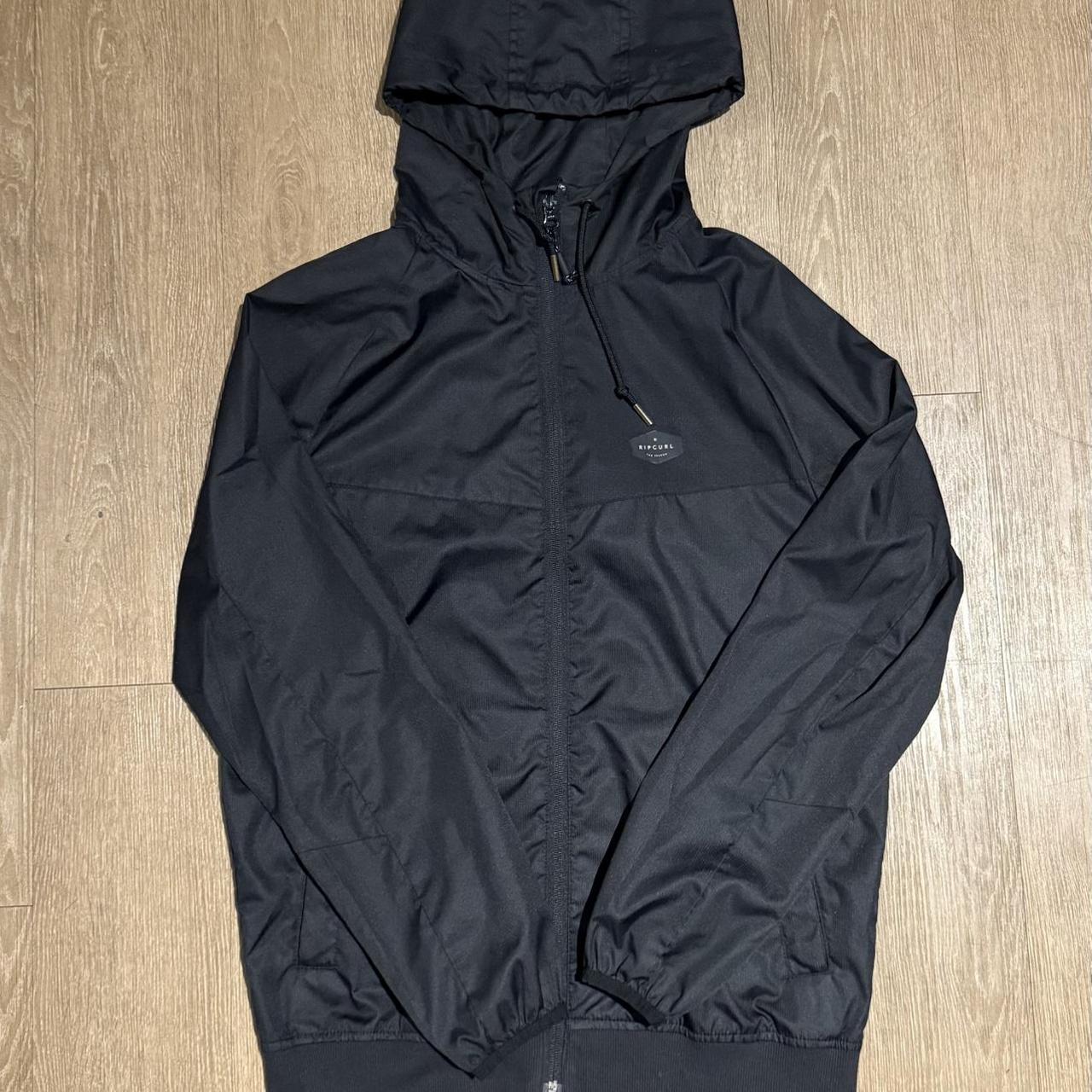 Rip Curl Men's Windbreaker Jacket - Black/Grey - … - image 1