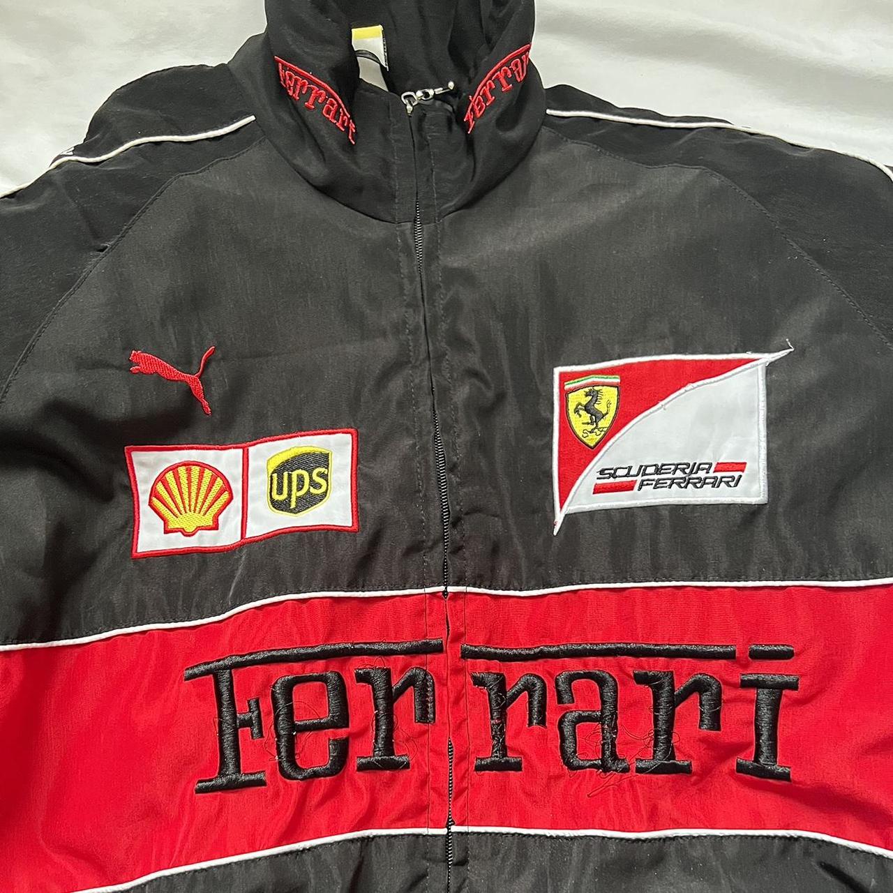 Ferrari Vintage Racer Jacket  Bomber 🏎️ ️🌟 Worn A Few - Depop