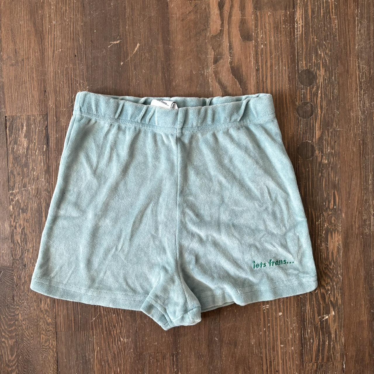 Deals Urban Outfitters velour biker shorts