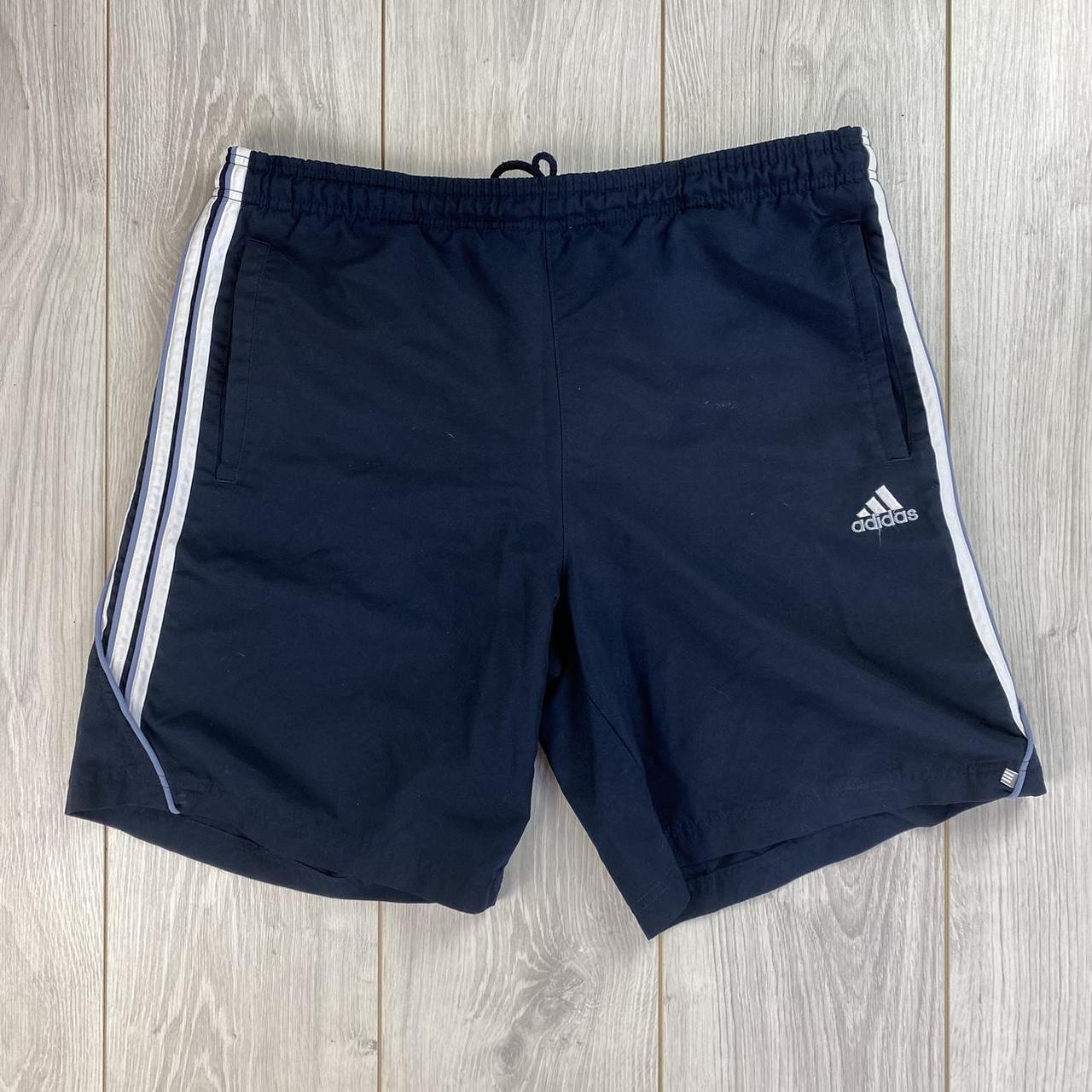 Adidas Men's Navy And Blue Shorts 