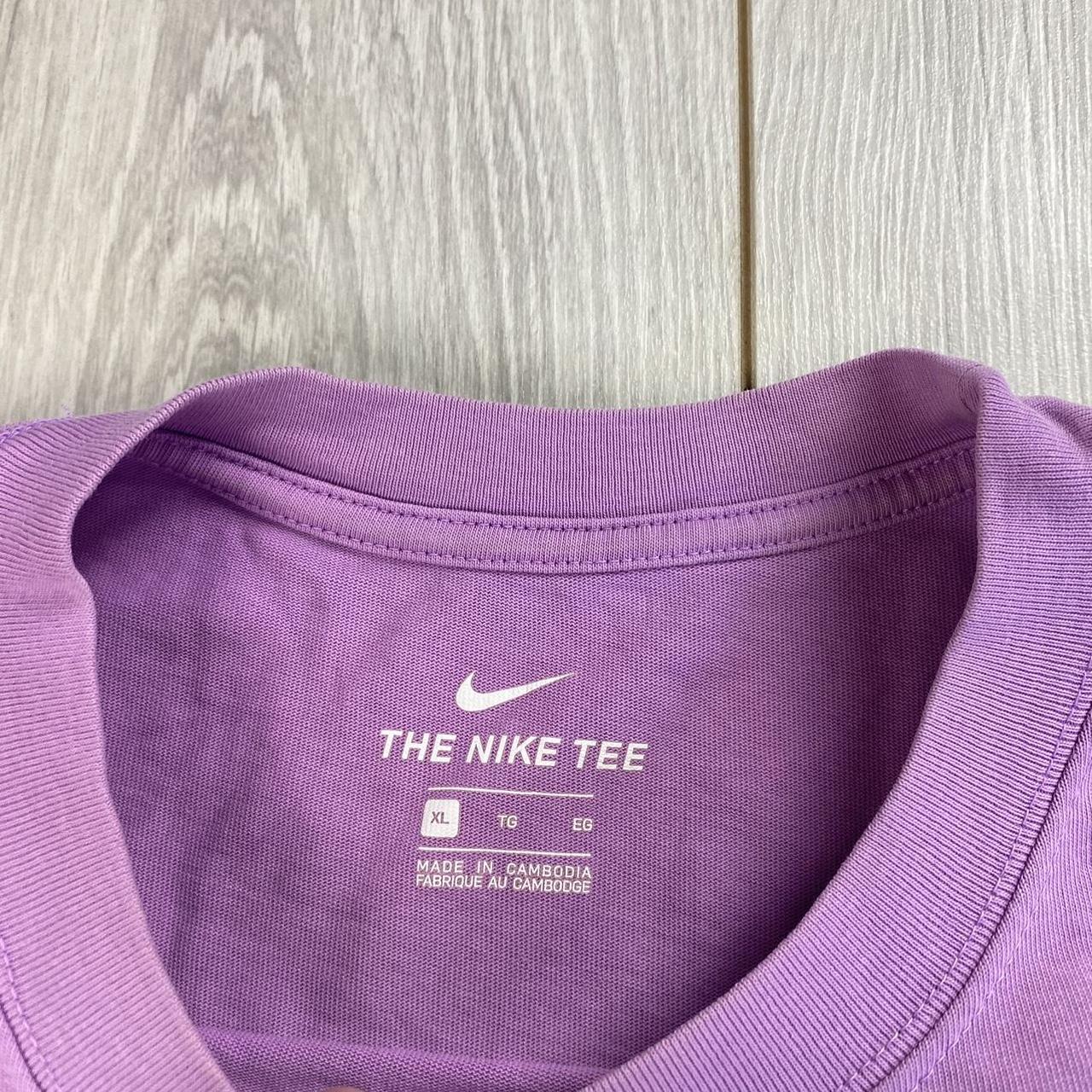 nike tn t shirt purple