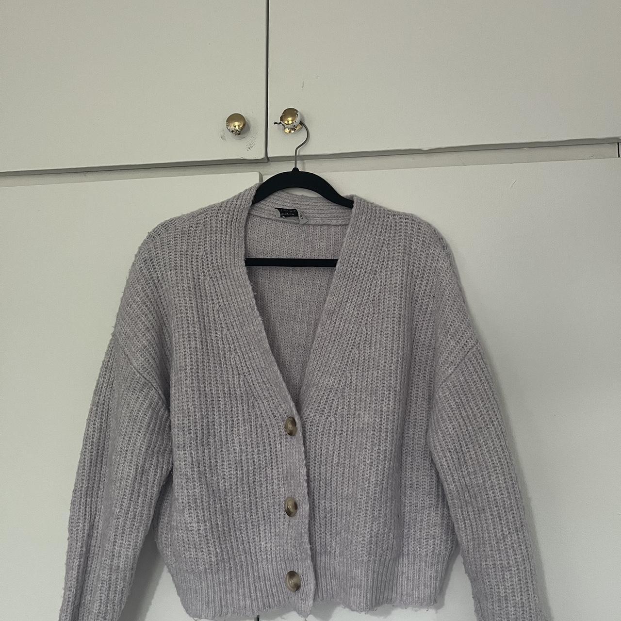 Bershka cardigan with buttons size small good... - Depop