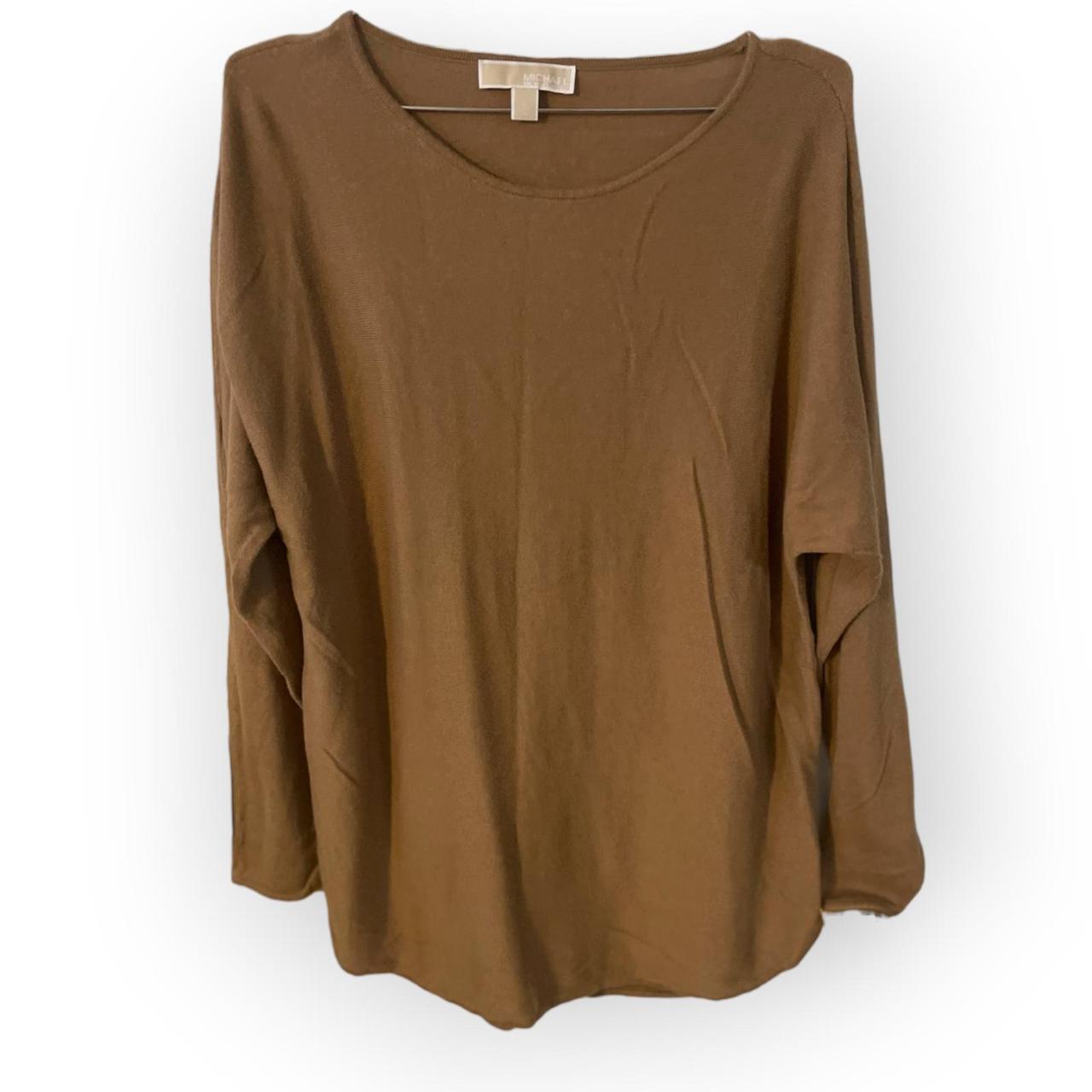 Michael kors sweaters womens brown hot sale