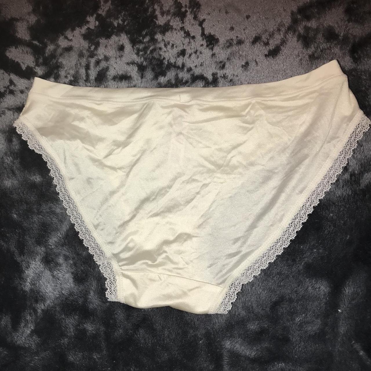 Ambrielle Women's Cream Panties | Depop