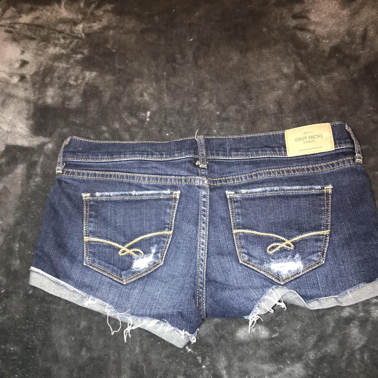 Gilly Hicks Women's Blue Shorts | Depop