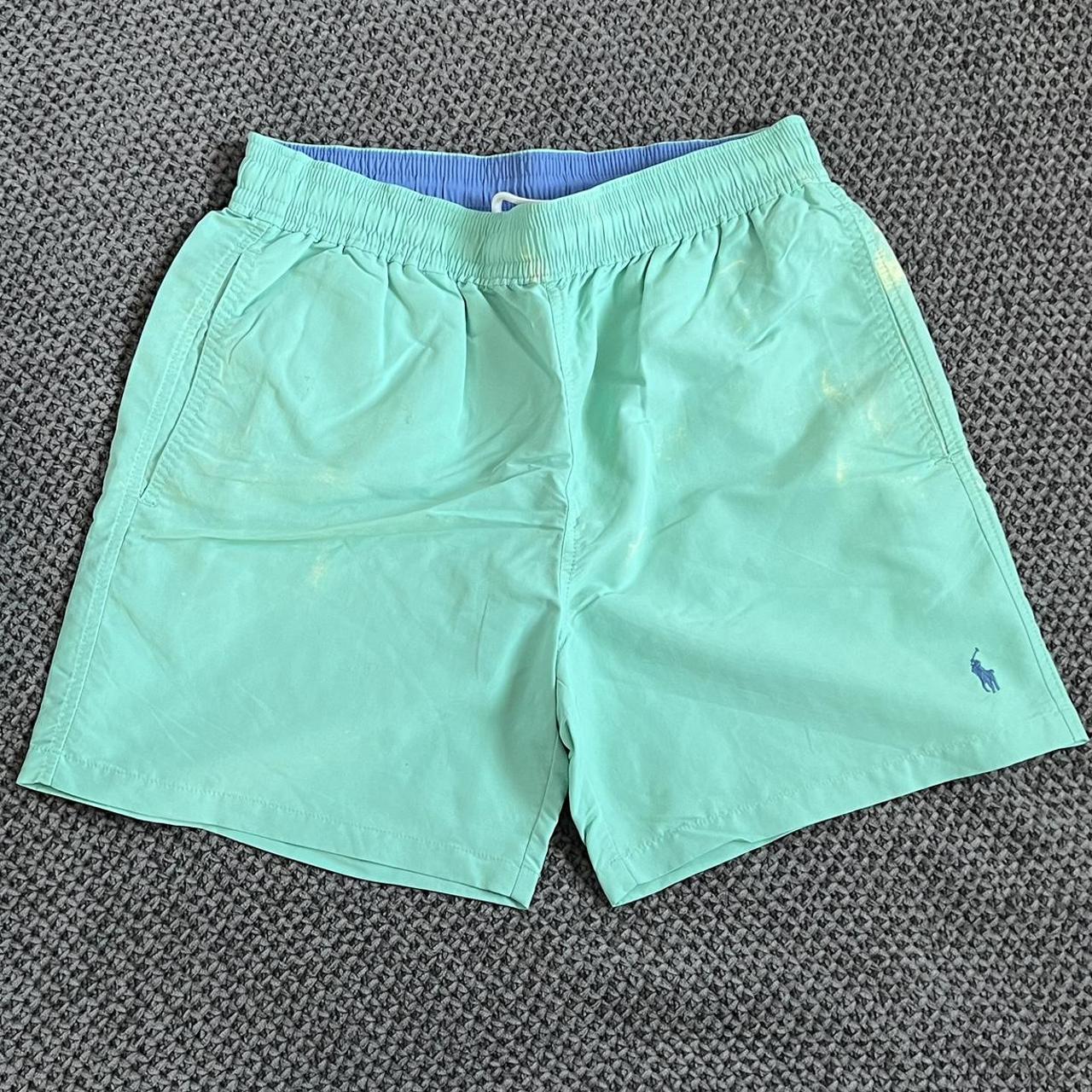 Polo Ralph Lauren Men's Orange and Blue Swimbriefsshorts Depop