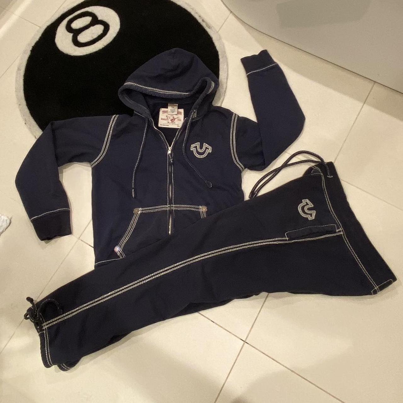 True religion store navy tracksuit