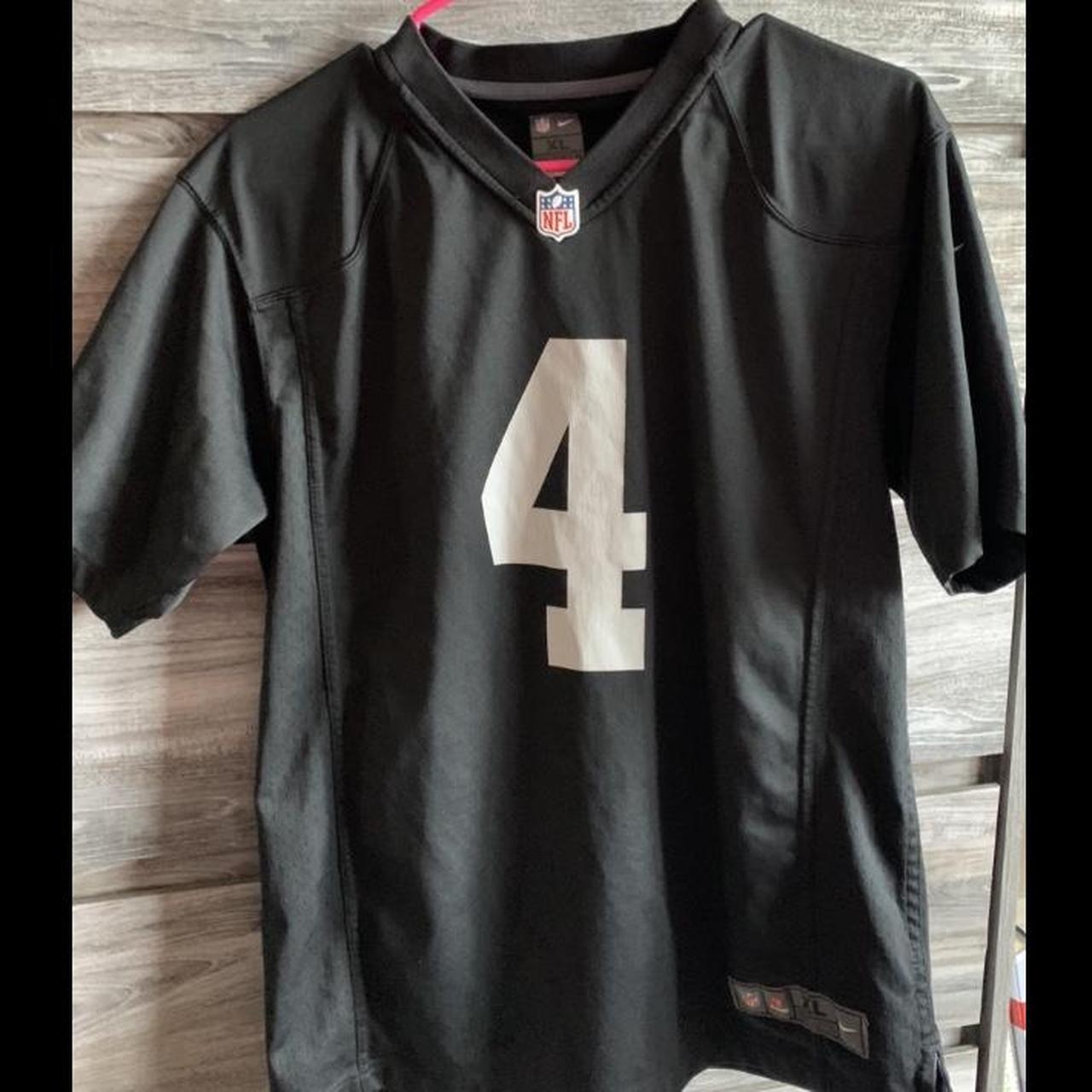 Raiders Jersey Derek Carr not sure of the size but - Depop