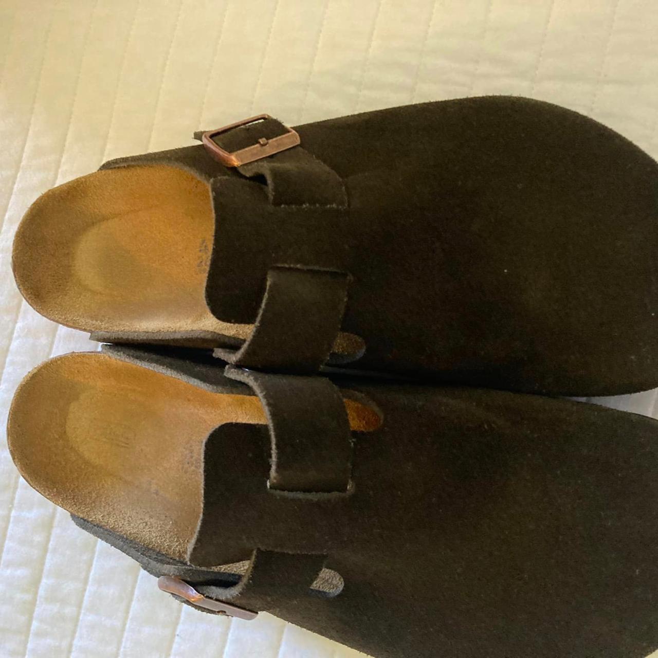 birkenstock clogs metallic