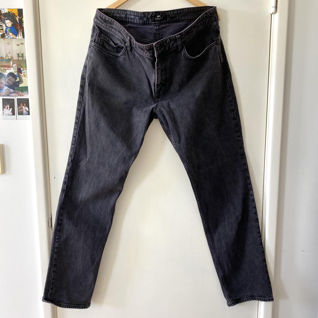 Jag Straight Flynn Jeans Black W36 Super good... - Depop