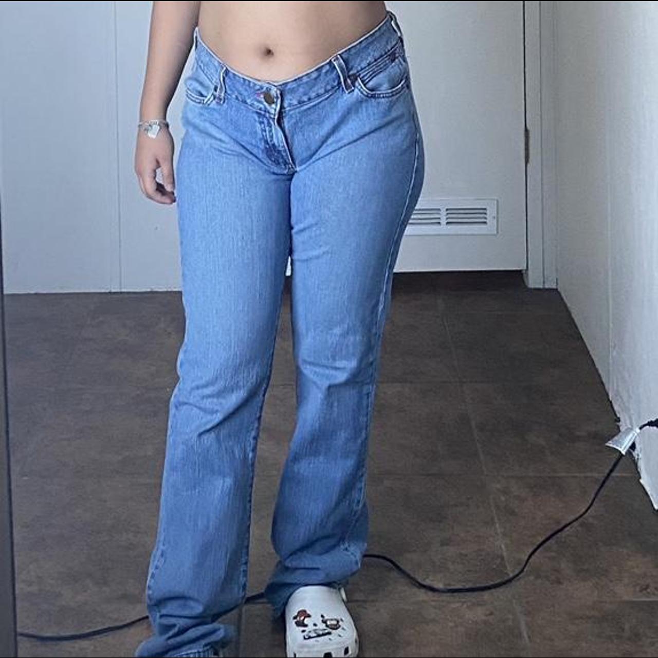 Womens wrangler bootcut jeans size 11/12 X 36 - Depop