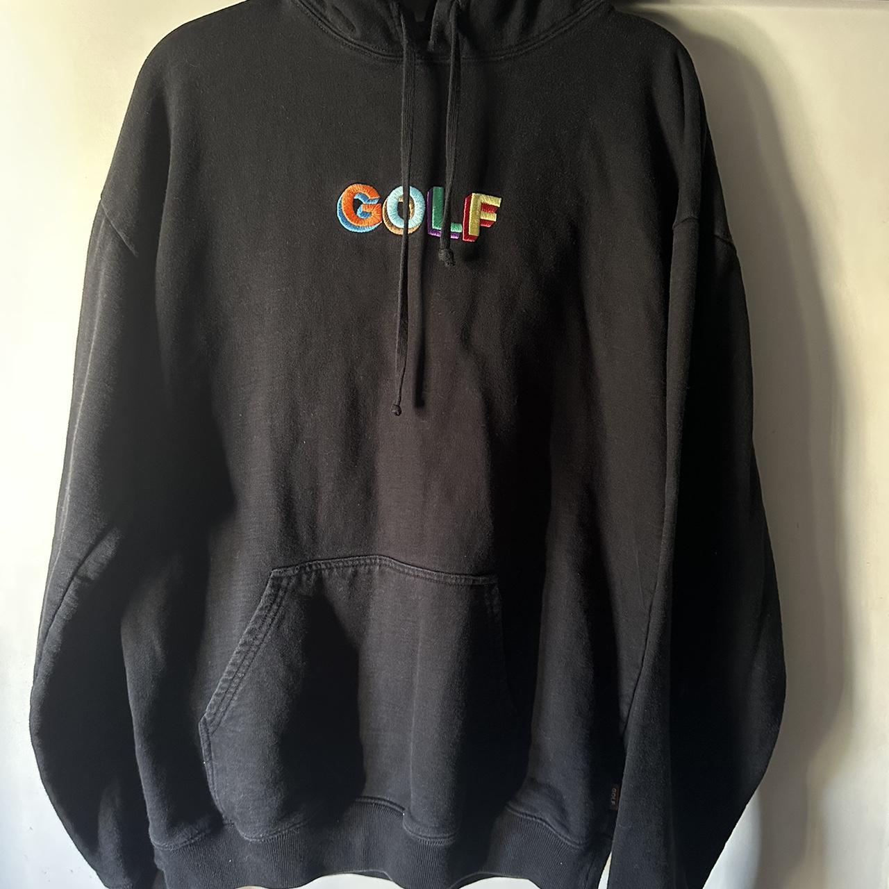 Golf Wang 3D Logo Hoodie Black Size Medium. Used a