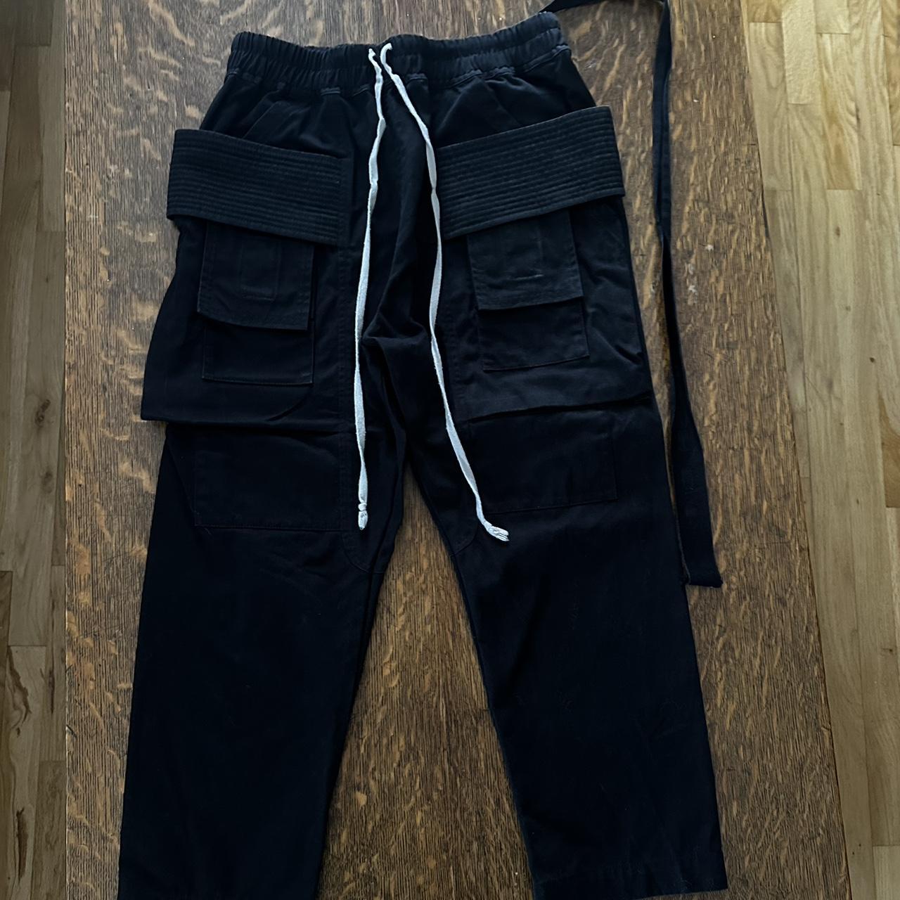 FW23 Rick owens Drkshdw Creatch Cargo pants Fits... - Depop