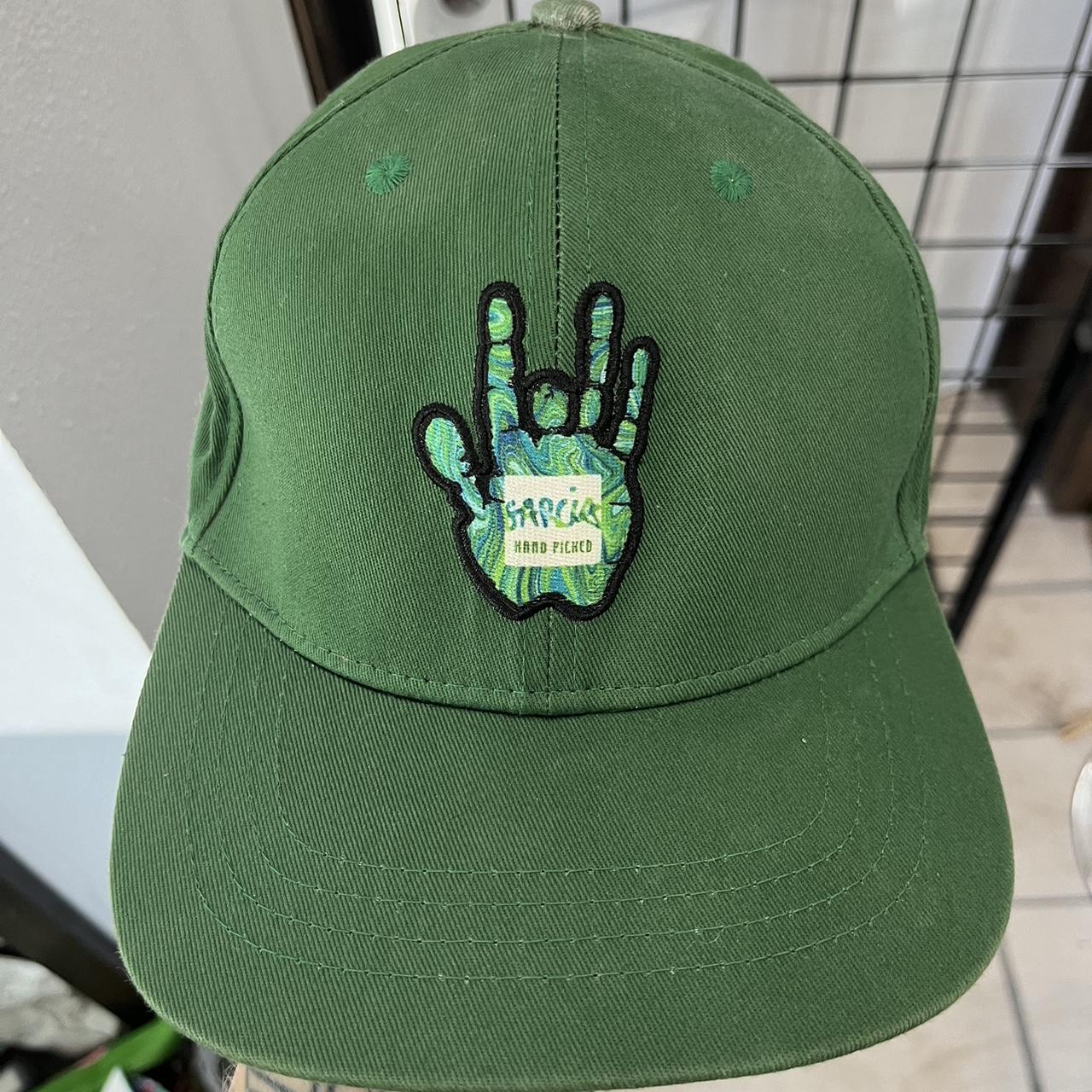 GARCIA Hat One size! #hat #garcia #hippie #cap #green - Depop