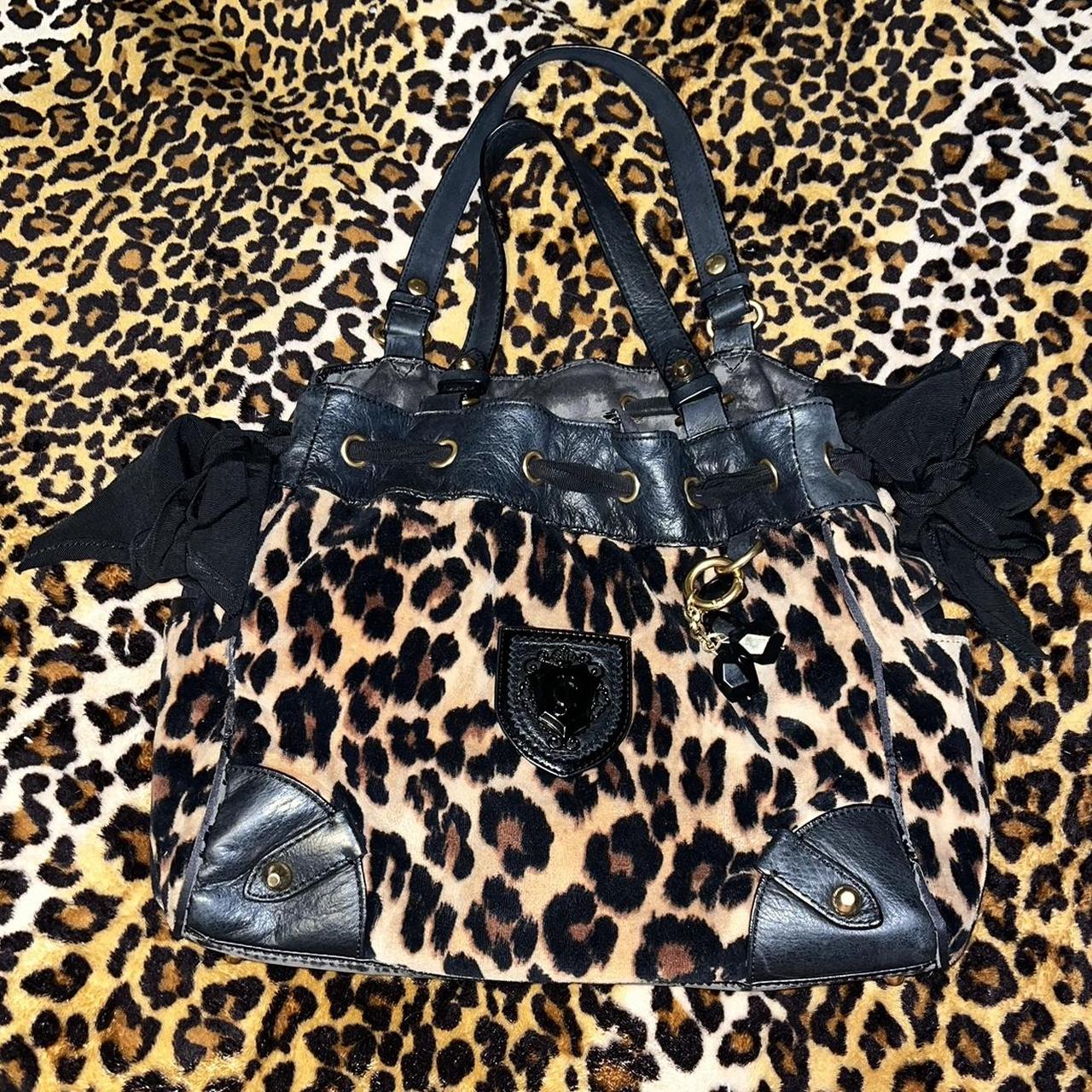 Popular NWT! JUICY COUTURE GORGEOUS LEOPARD HANDBAG PURSE CHARM