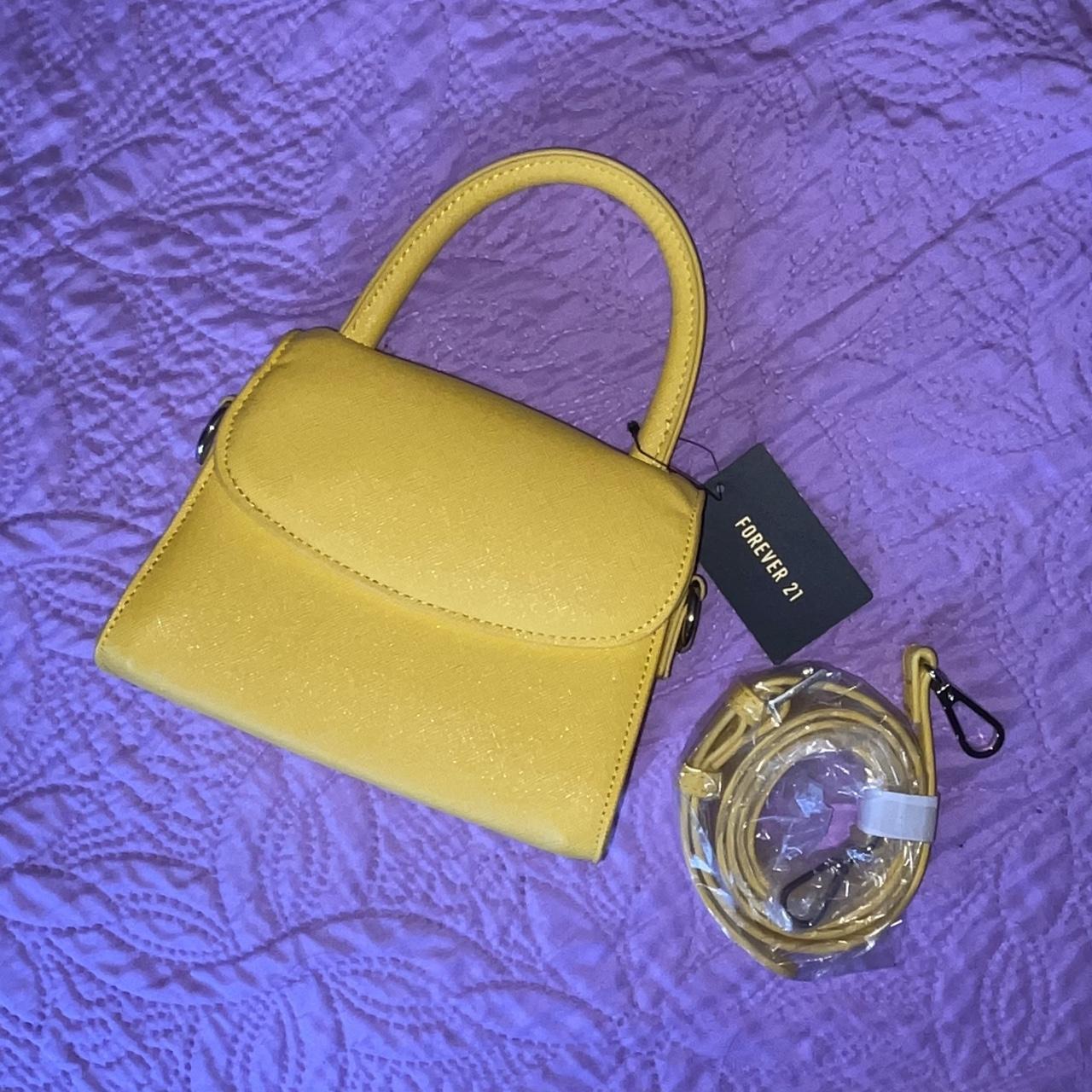 Forever 21 yellow online bag