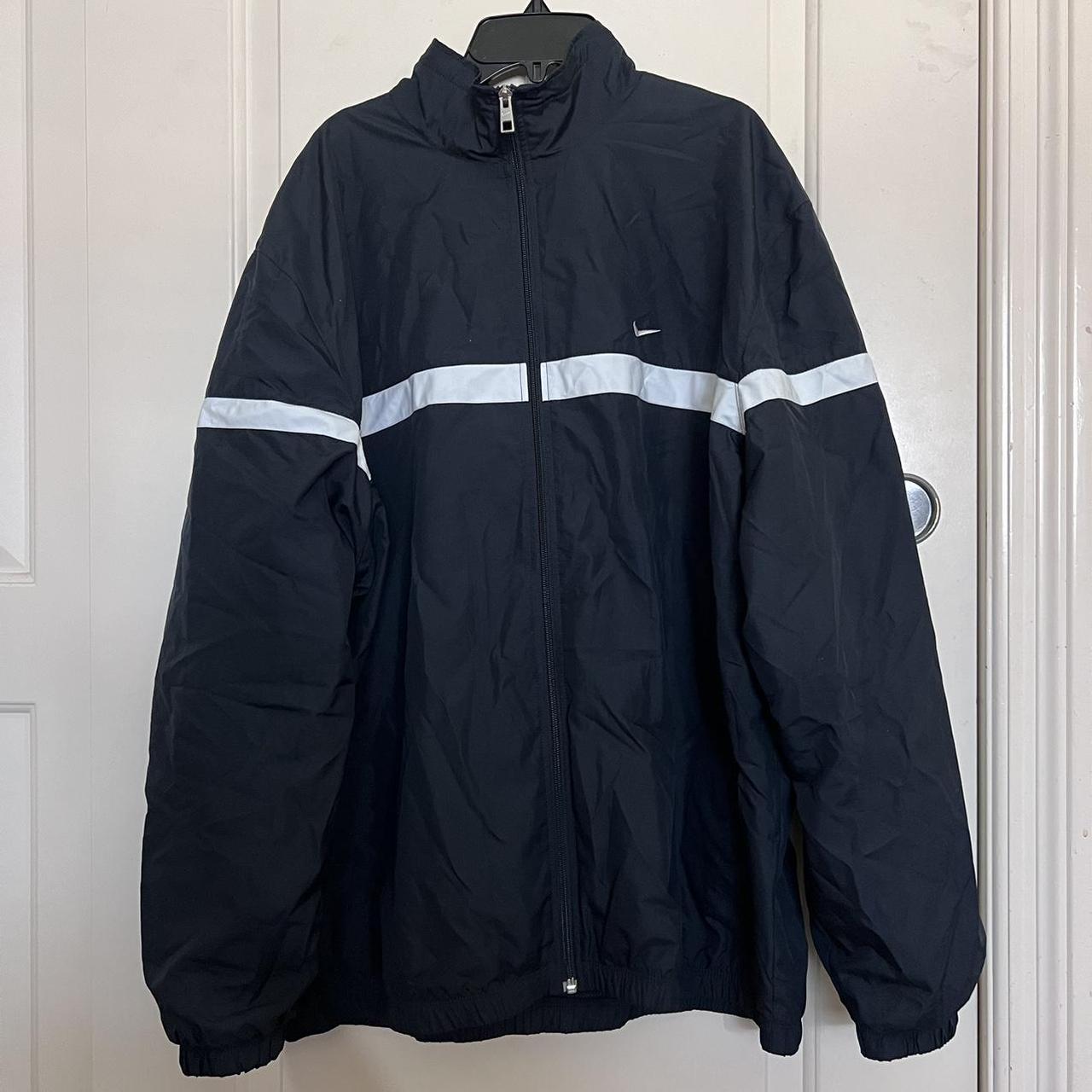 mens blue nike windbreaker