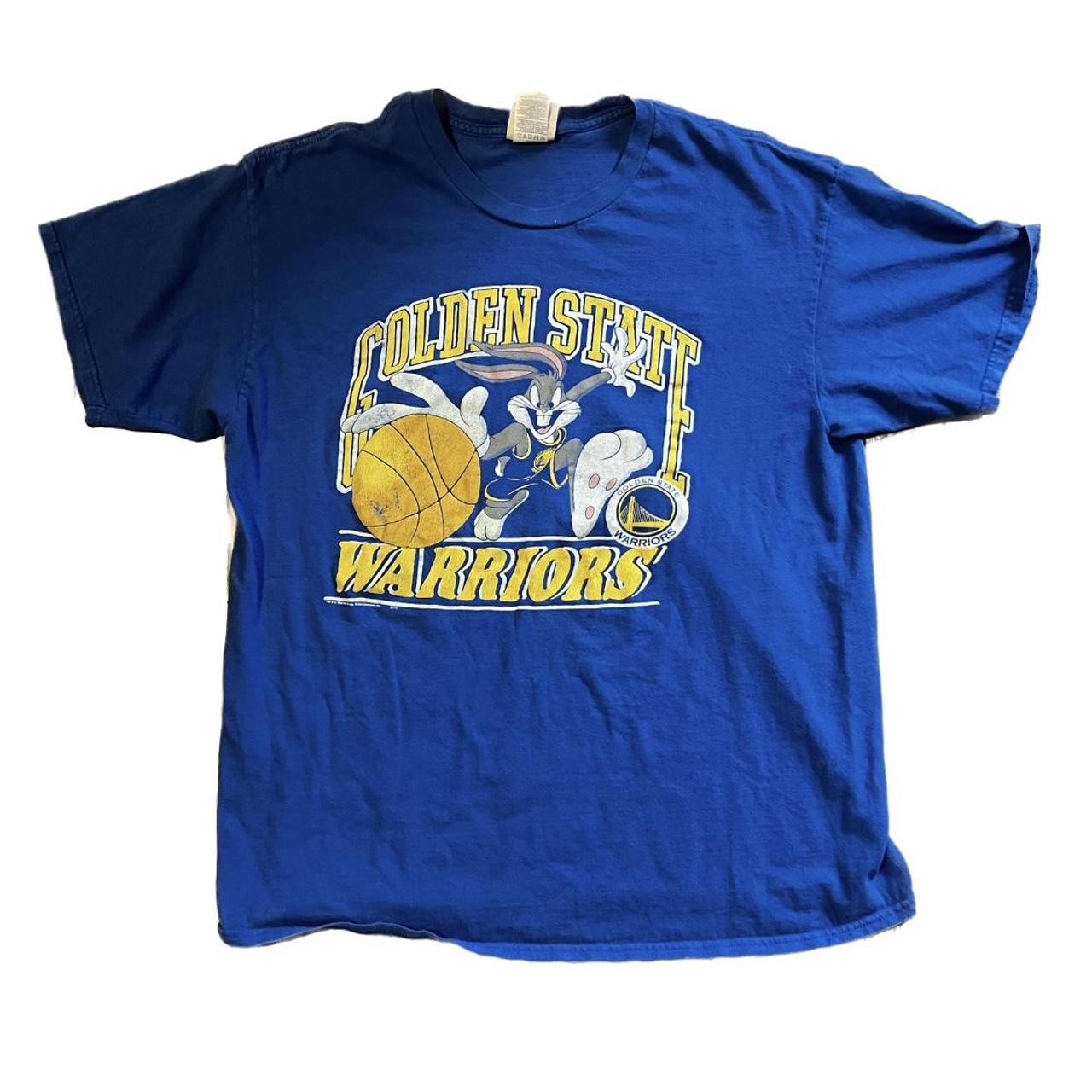 Vintage golden outlet state warriors shirt