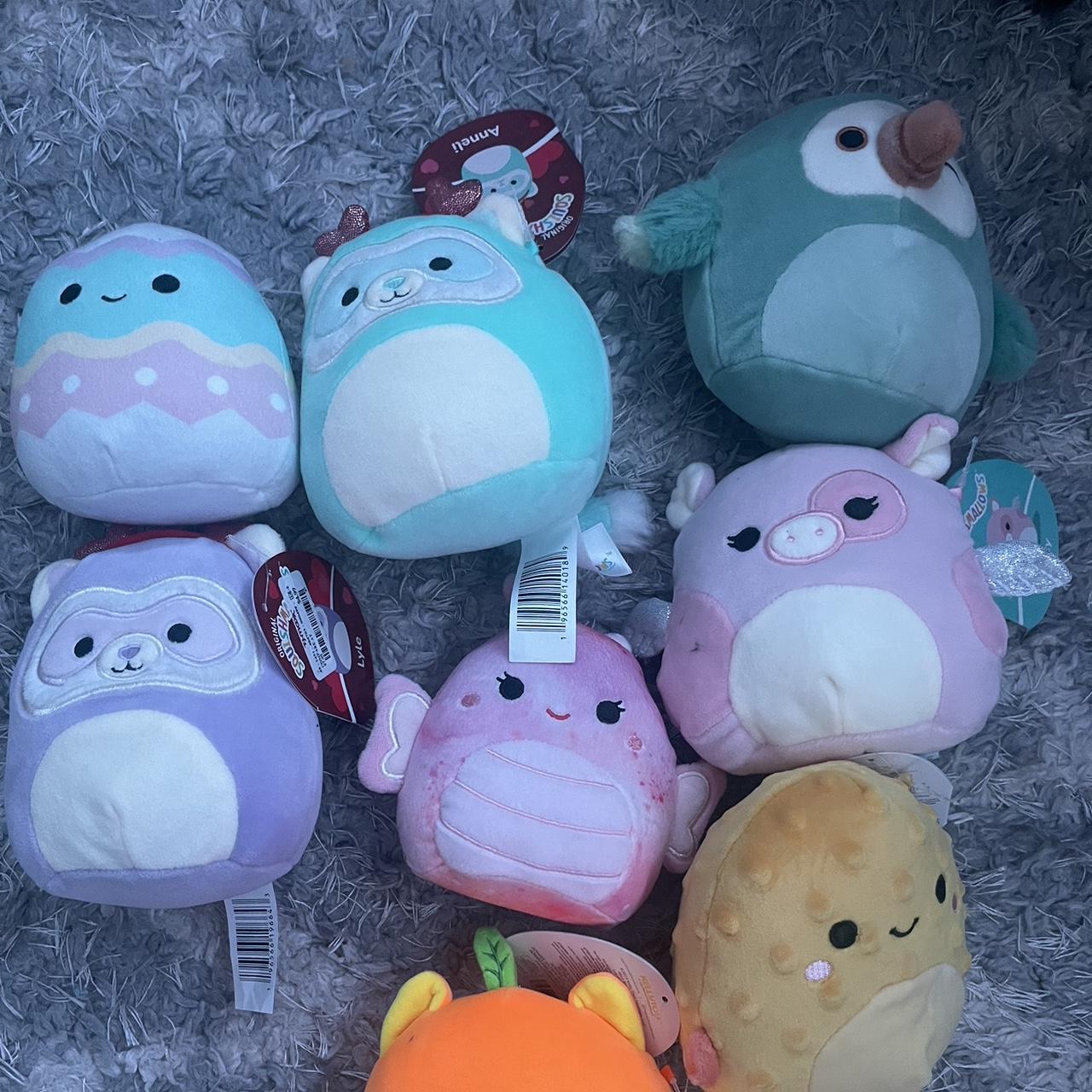 Squishmallow bundle 8 squishmallows size range from... - Depop