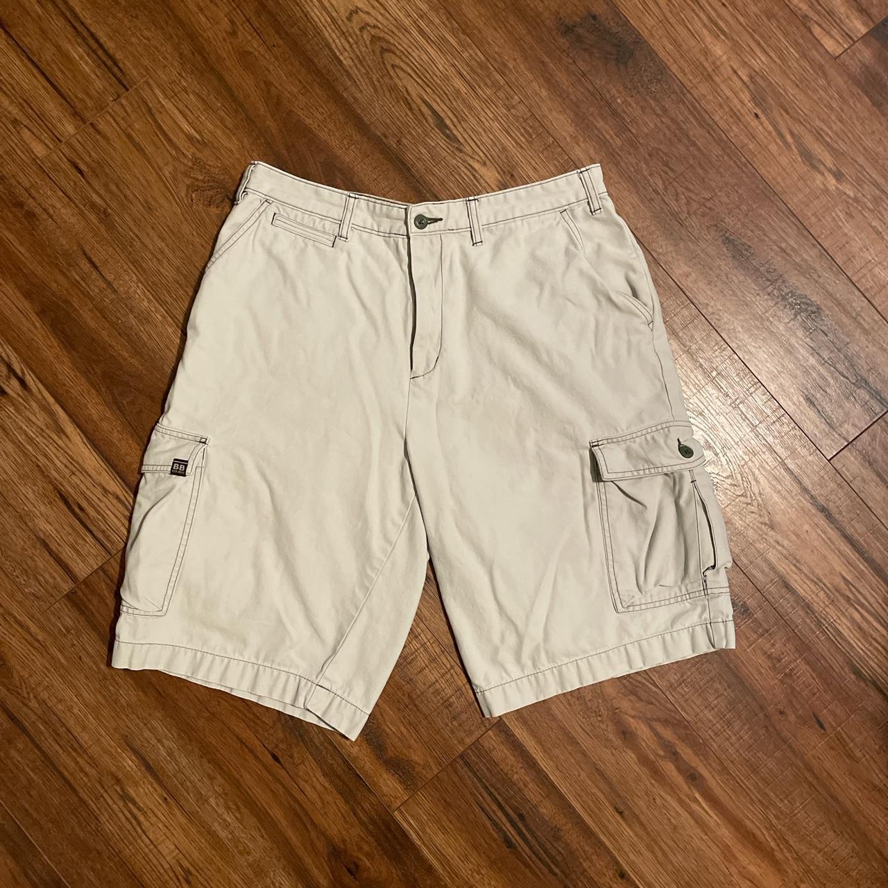 Bugle Boy Cargo shorts Size 36” Brown... Depop