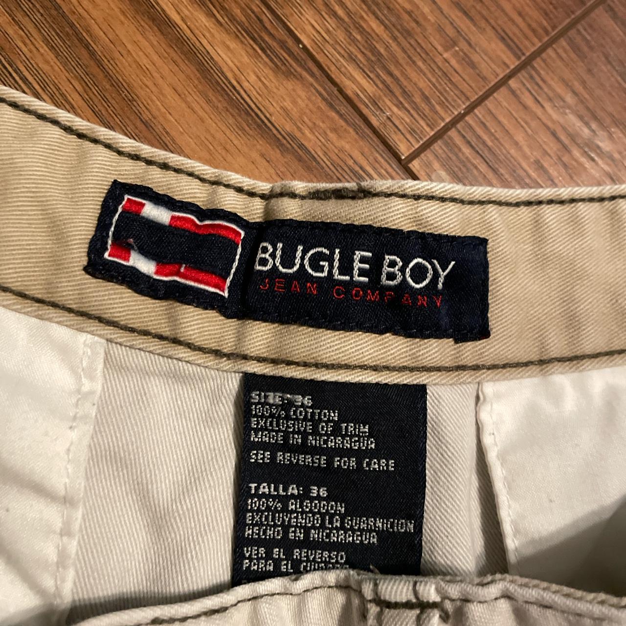 Bugle Boy Cargo shorts Size 36” Brown... Depop