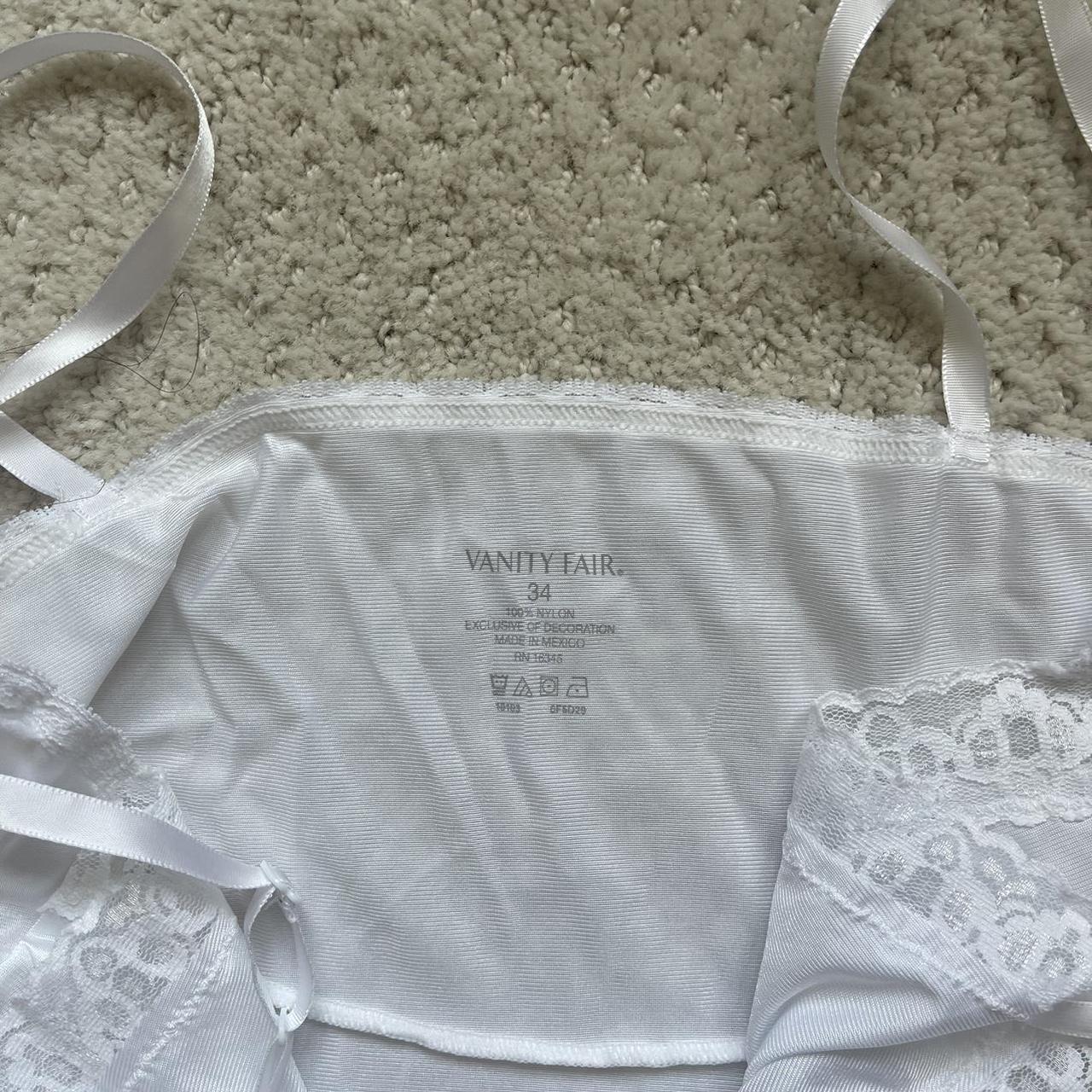 Vanity Fair Women's White Underwear Depop