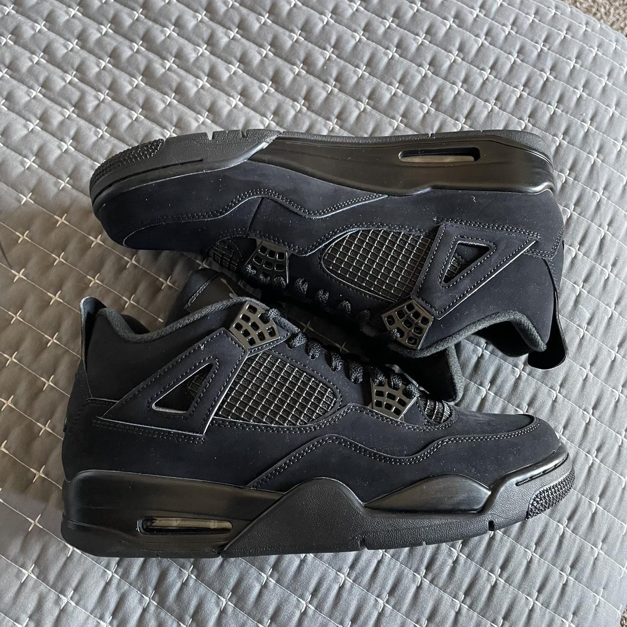 Jordan 4 Black Cats mens size 10.5 never worn send... - Depop