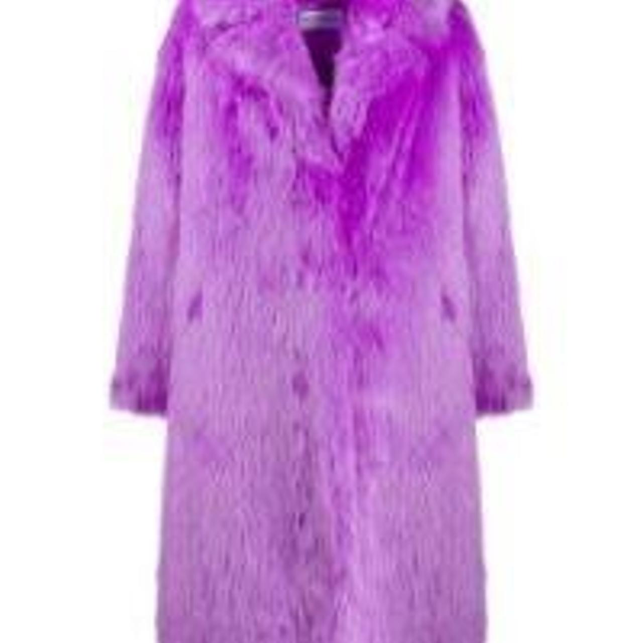 STAND STUDIO faux fur purple Super
