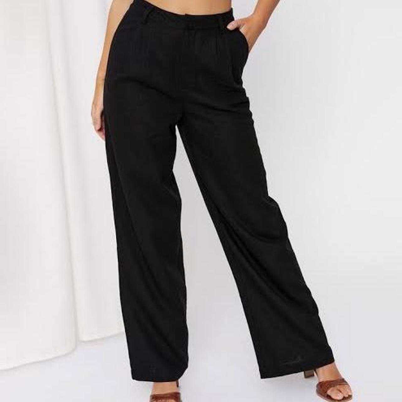 Women's Black Trousers Depop