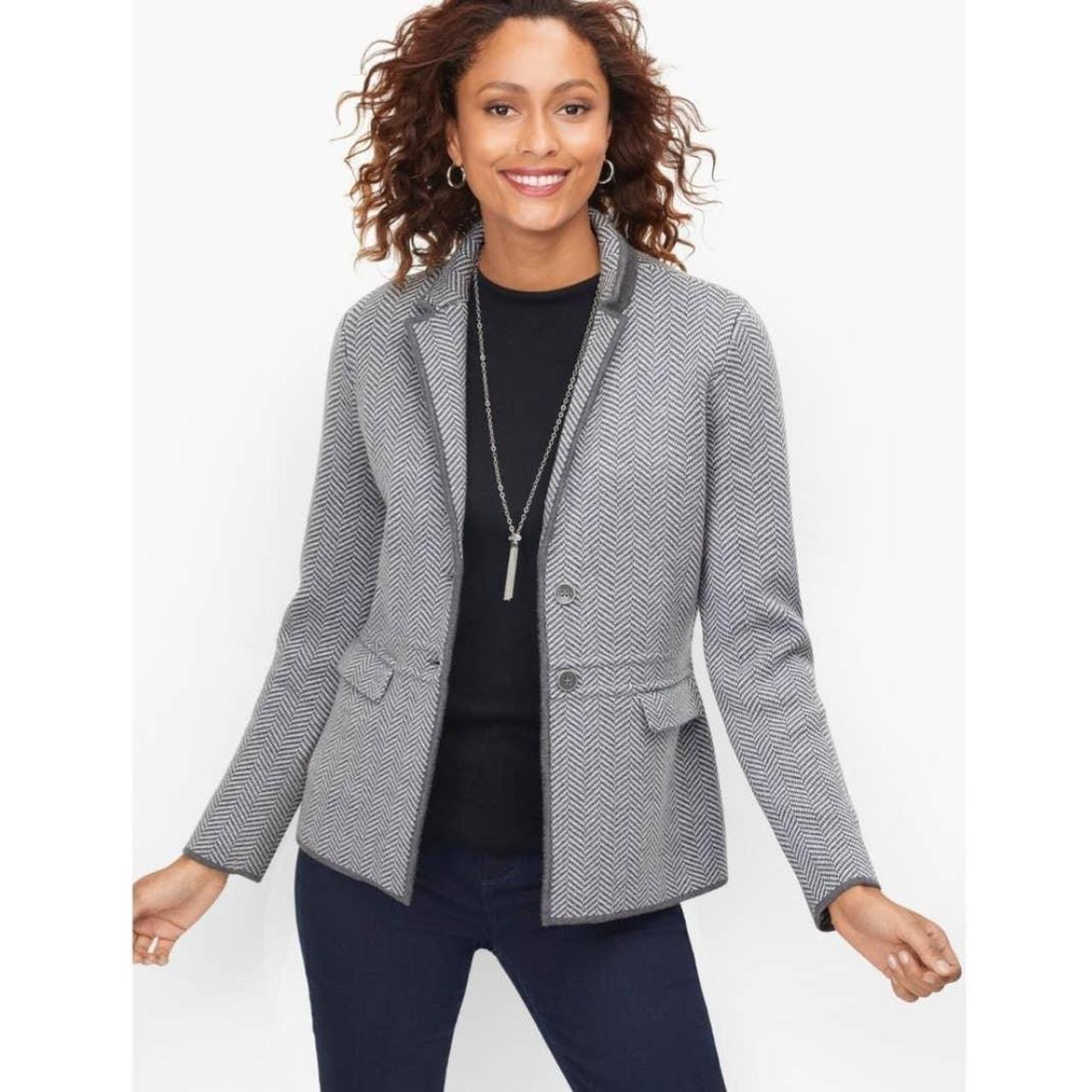 Talbots clearance herringbone jacket