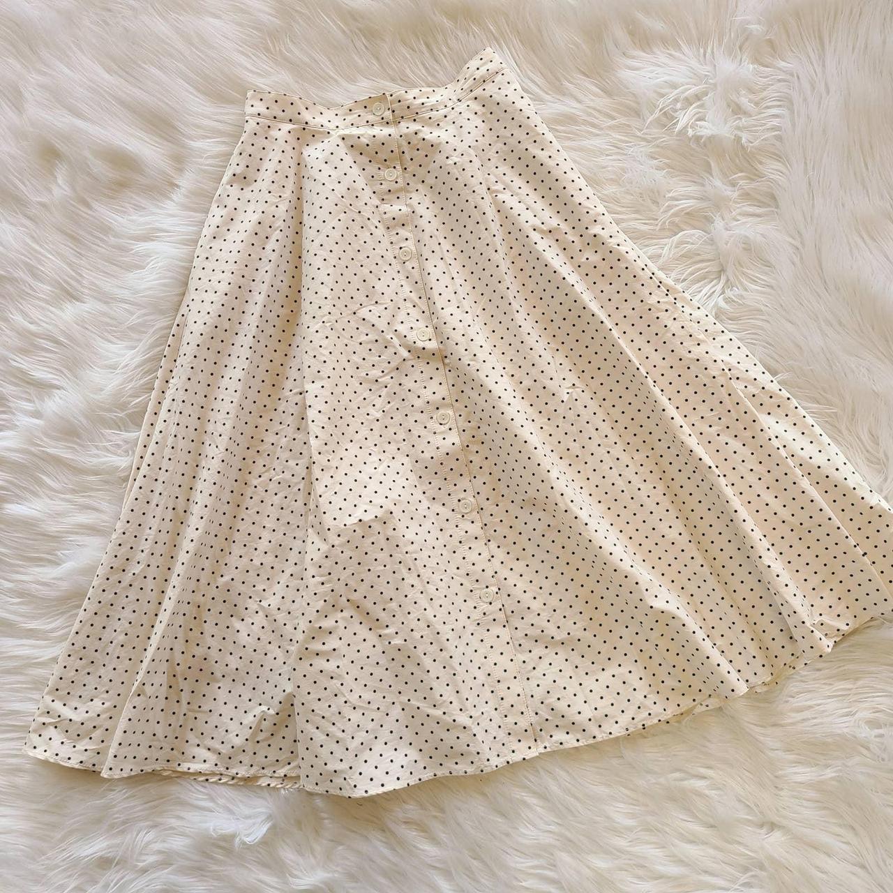 Uniqlo polka outlet dot skirt