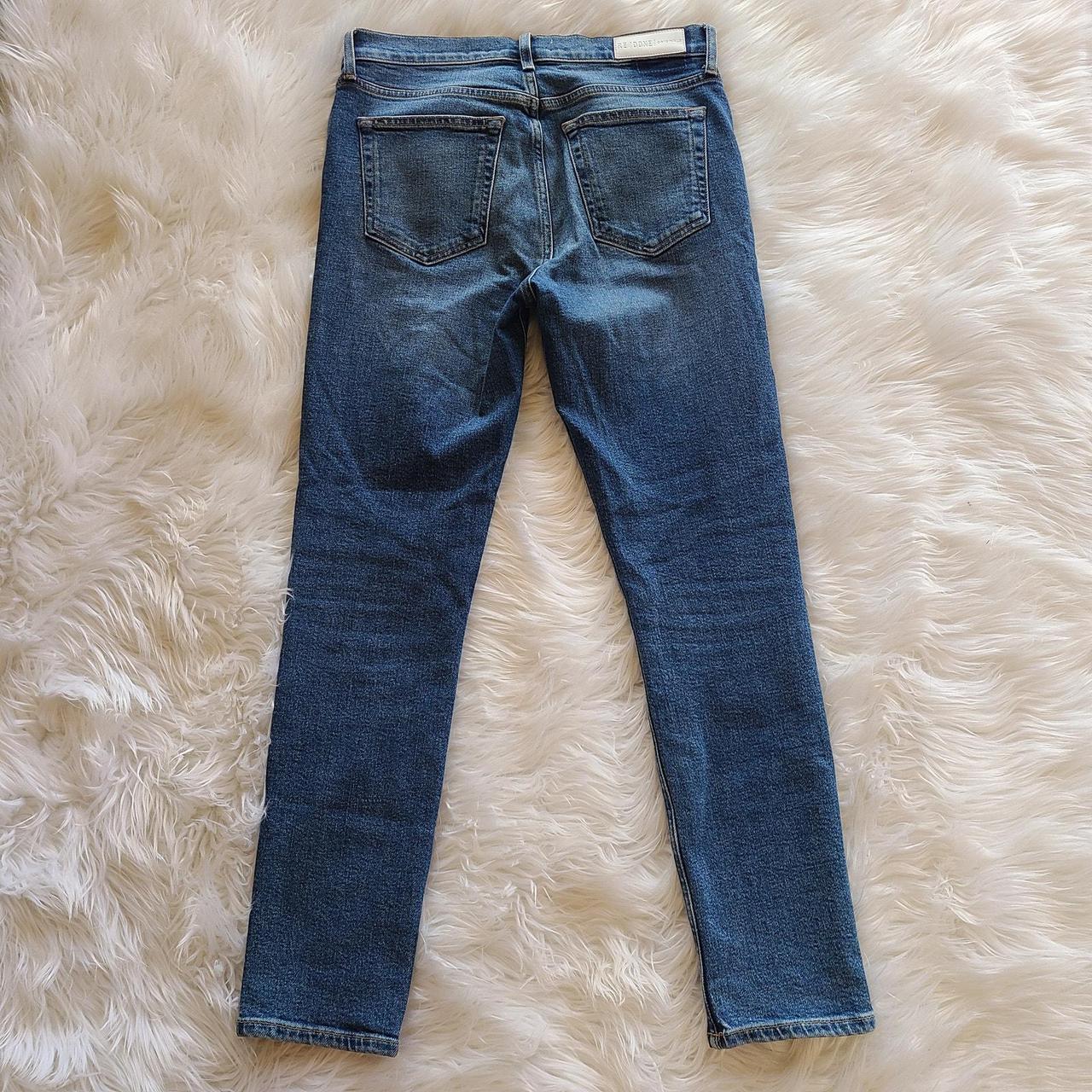 Levi's Redone Originals High Rise Ankle Crop in Mid 70s Size 29 Button Fly store Denim