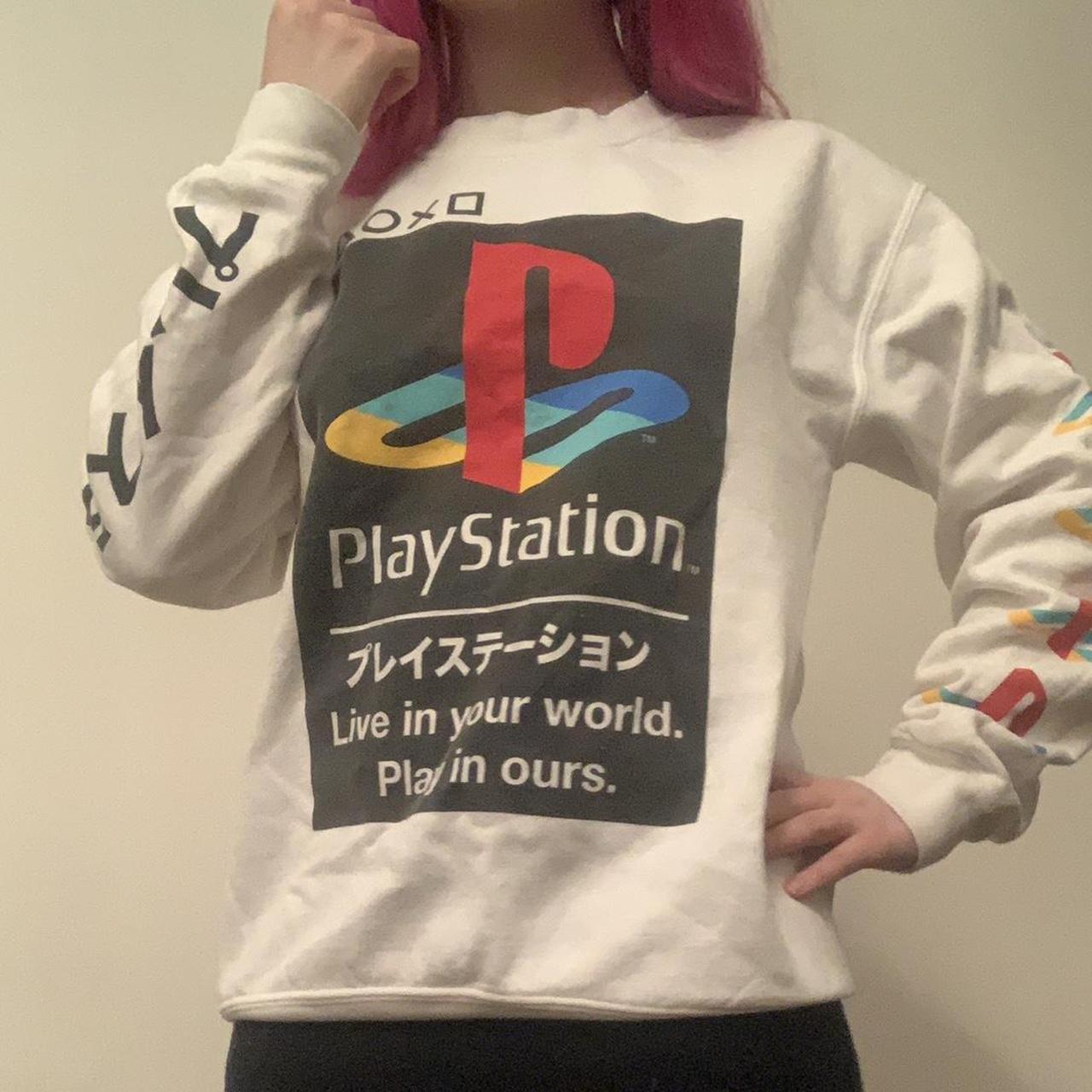 PLAYSTATION sweater Great condition other than the