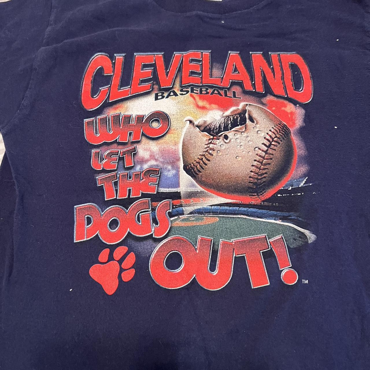 Cleveland Indians MLB Dog Tee Shirt