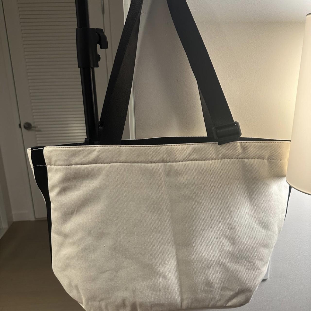 Lululemon clean lines canvas tote bag 22L NEW beige.... - Depop