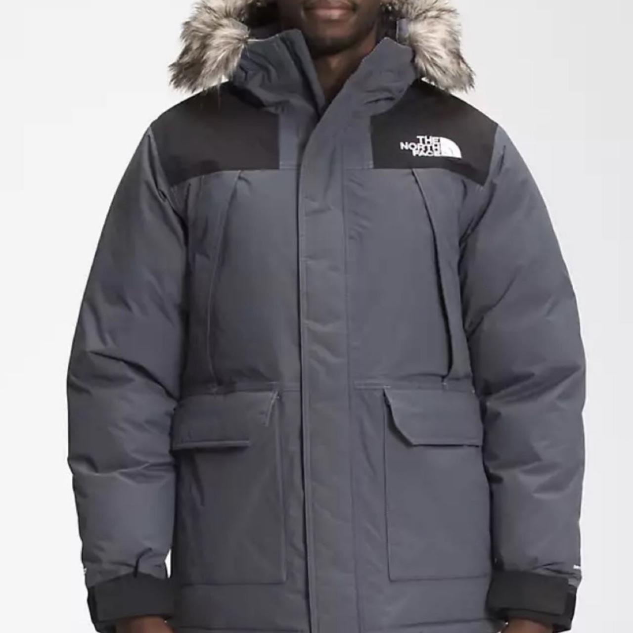 North face mcmurdo sales parka grey