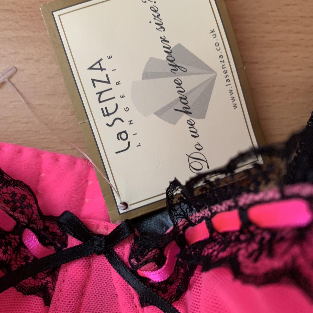 La Senza Women Neon Pink Slightly Padded Underwire Depop