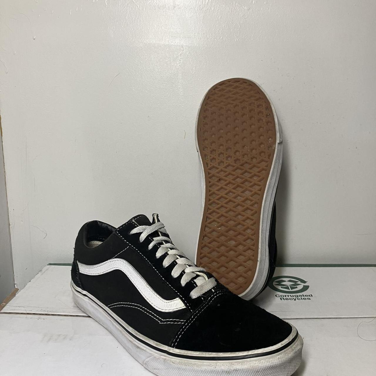 Mens black hotsell vans size 8.5