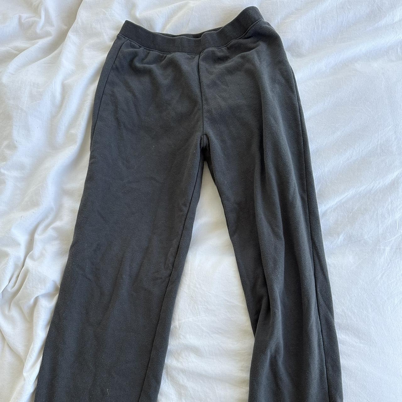 Muji black sweatpants perfect for loungewear