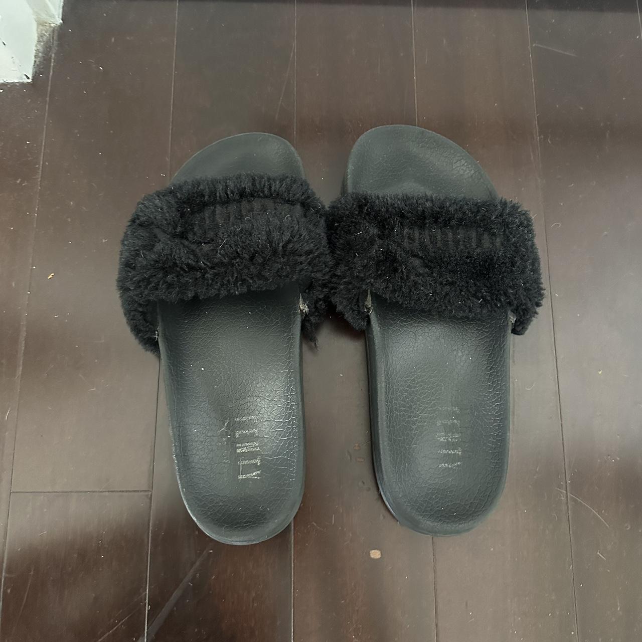 Fenty puma slides black hotsell