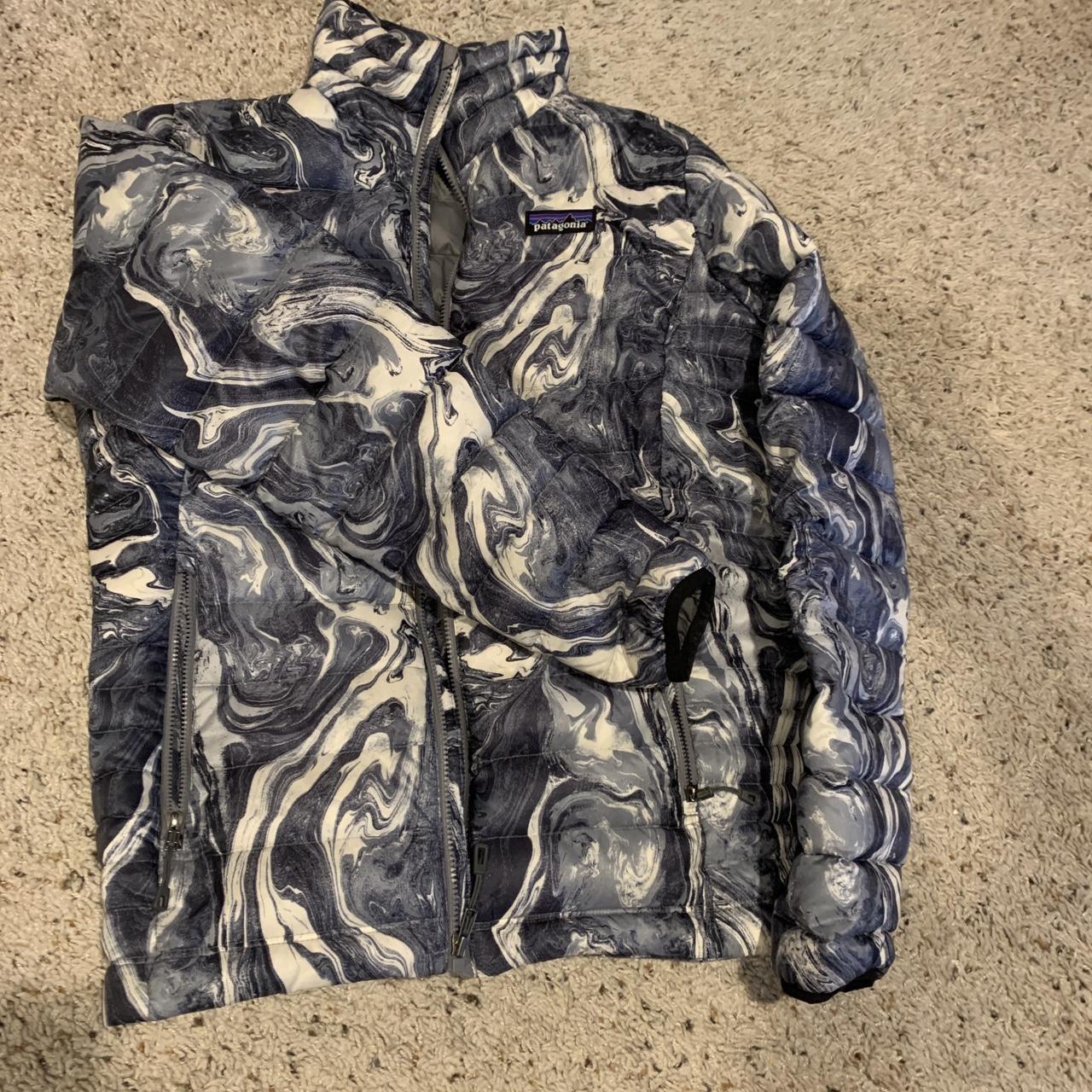 Patagonia women’s small down jacket style “river... Depop