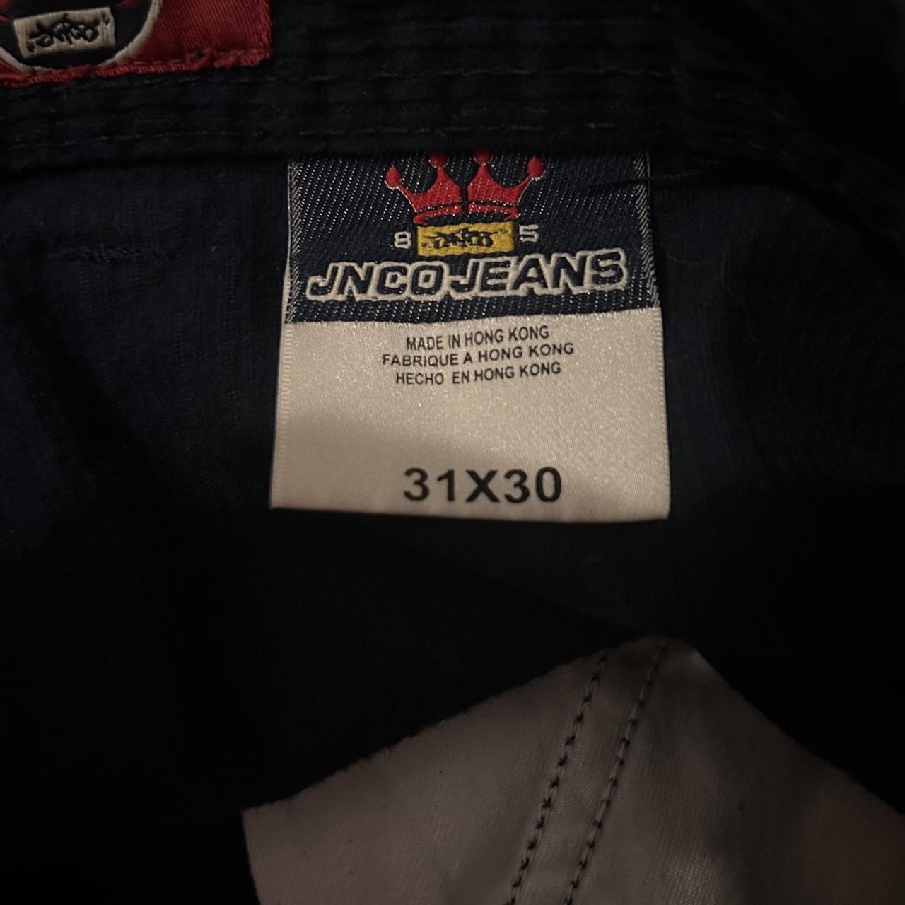 Dark blue corduroy jncos Tag says 31x30 Runs... - Depop