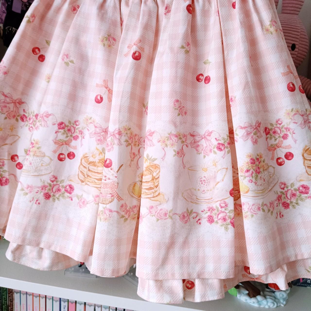 Liz Lisa pancake skirt in pink Bought from japan.... - Depop