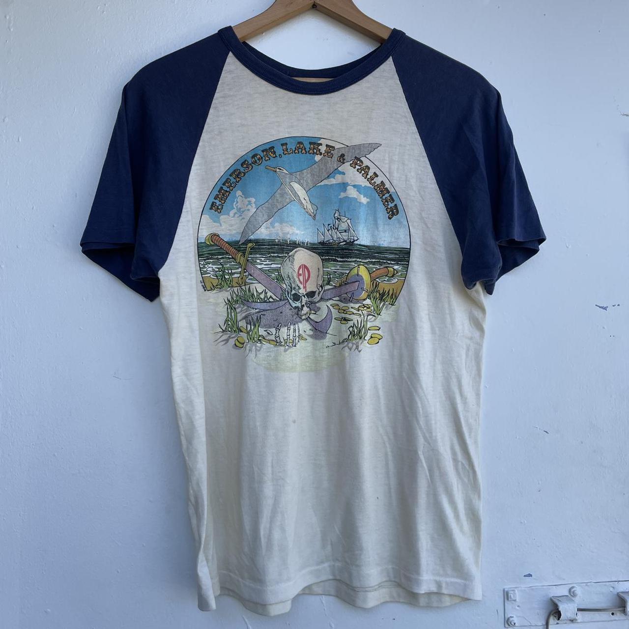 vintage 1977 Emerson Lake and Palmer art T-shirt....