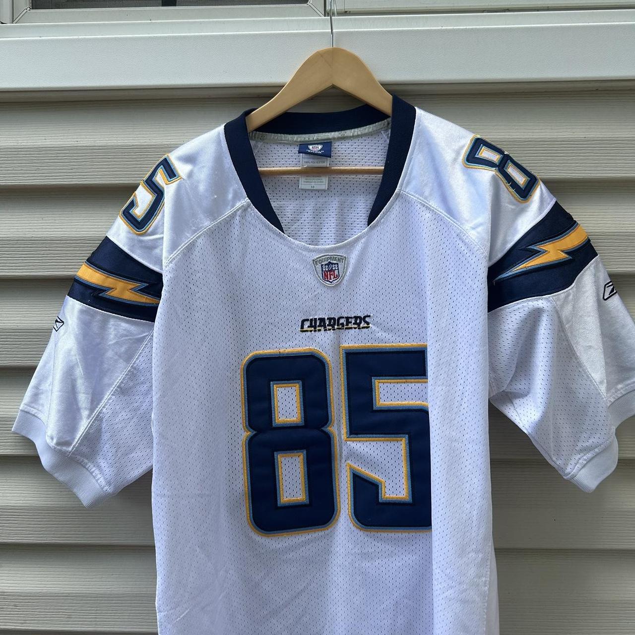 Reebok, Shirts, Authentic Nfl Antonio Gates Jersey