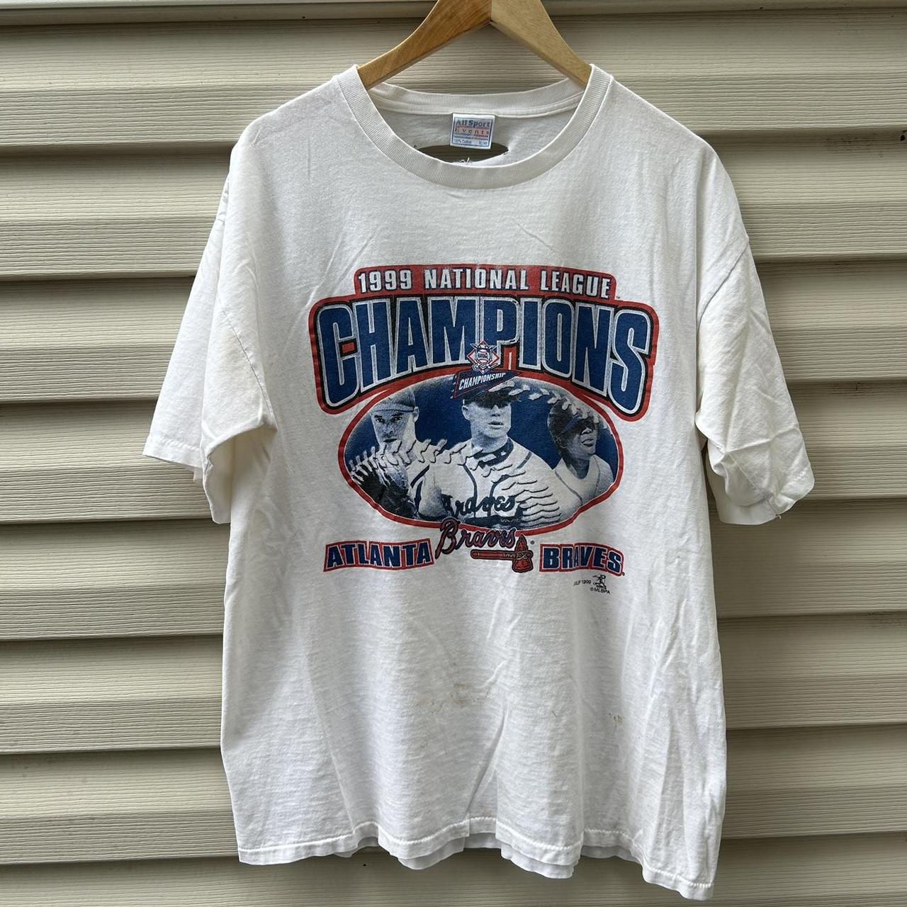 vintage 1999 Atlanta Braves, National League... - Depop