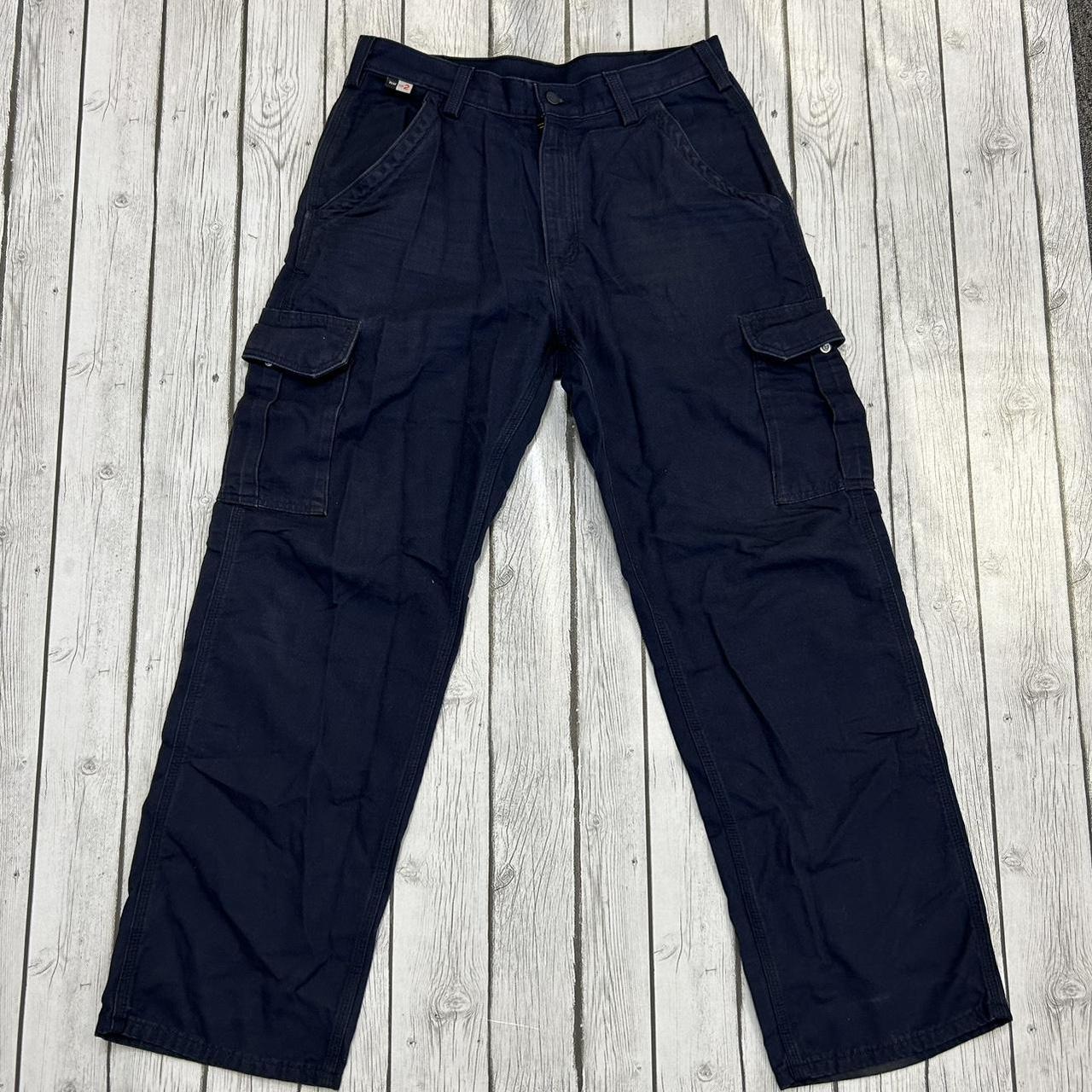 Carhartt navy blue cargo on sale pants